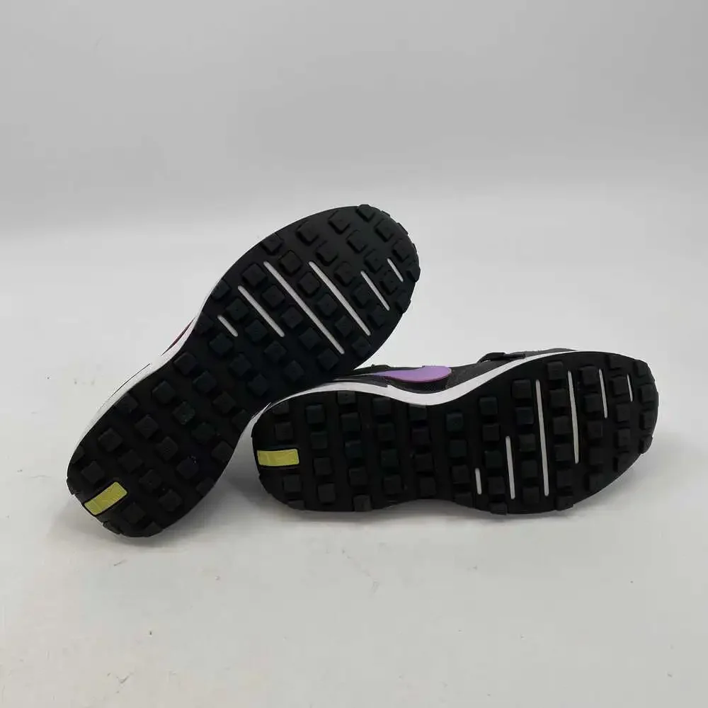 Nike Purple Green Synthetic Lace-Up Sneakers | Women’s Size 5.5